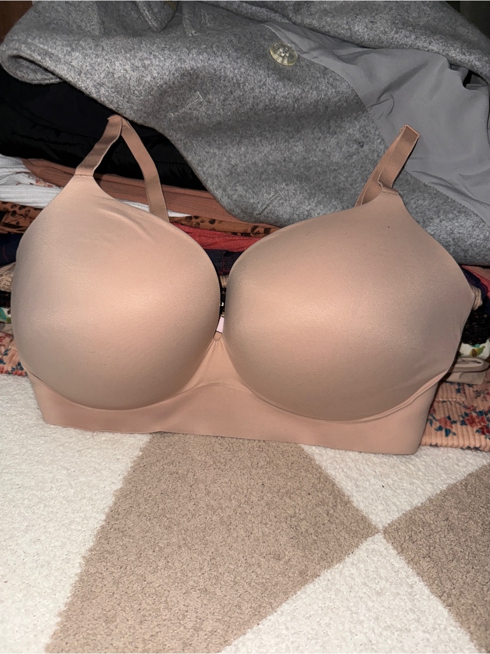 Victoria's Secret Smooth Nude Padded, Push Up Bra - Taupe